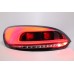 Volkswagen Scirocco 08- Red Clear Light Bar LED Tail Lamp